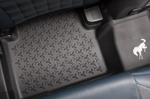 Descubre Accesorios Ford Bronco en CA, Tapetes Negros, Plastificados